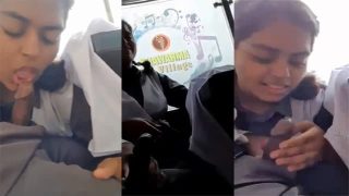 Teen Student Deep Blowjob In School Bus – Group Sex Videos